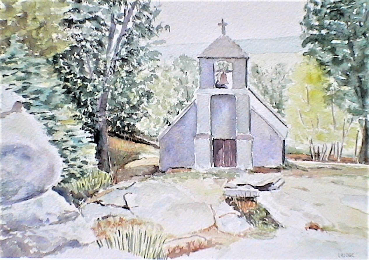 1996-05 - Chapelle du Rat Corrèze - cadre 30x40 