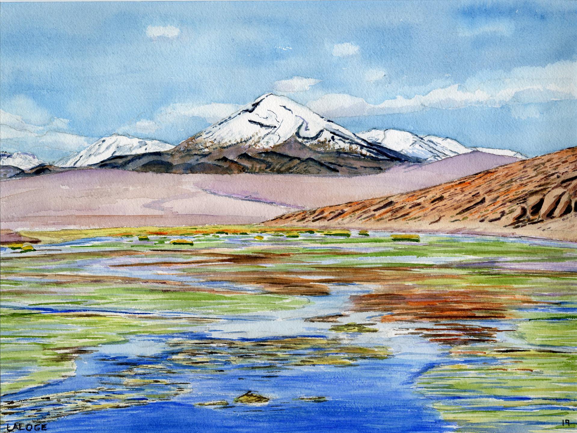 2019-11 - Chili Atacama Altiplano - cadre  40x50 - S