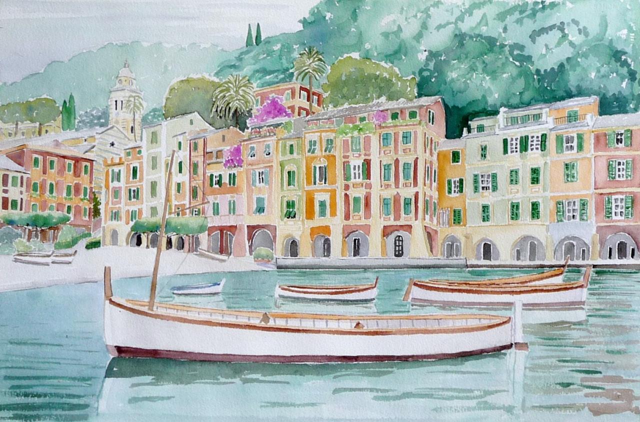 2010-23 - Portofino - cadre 50x70