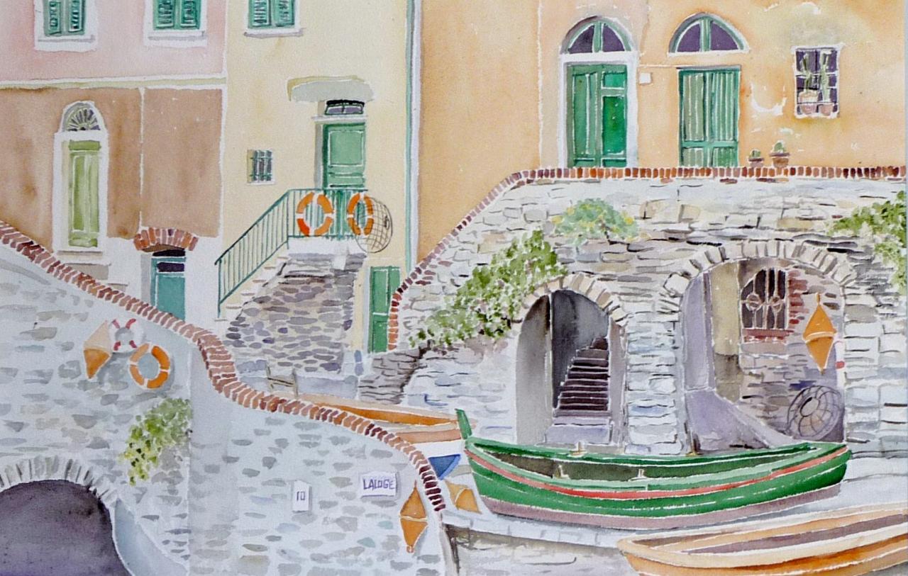 2010-27 - Port Riomaggiore - cadre 50x70