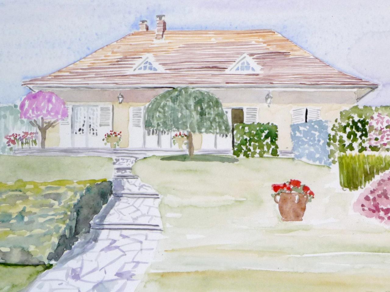 2010-32 - Maison Ginette et Marcel - cadre 30x40