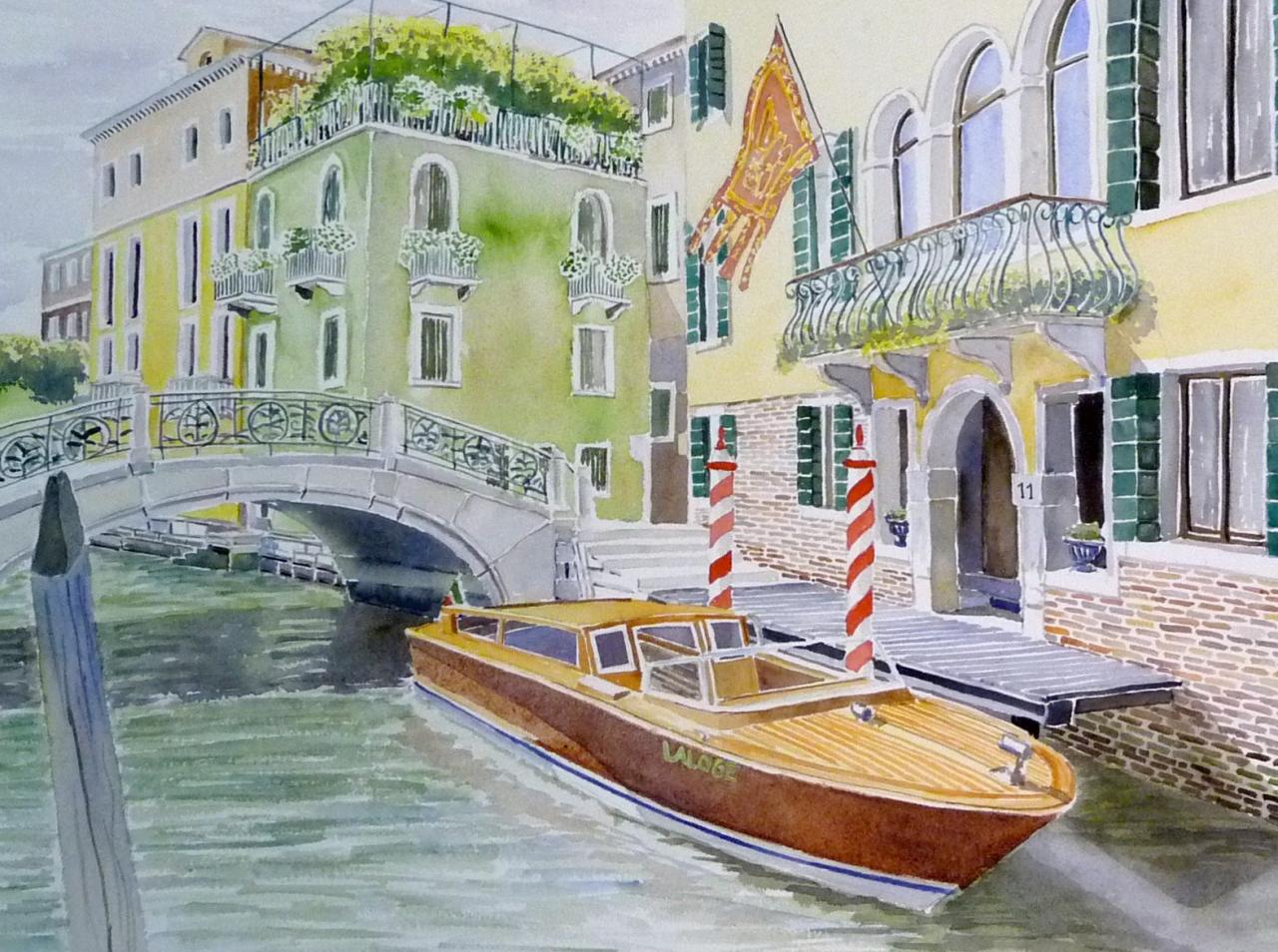 2011-22 - Venise Hôtel Excellecior - cadre 50x70