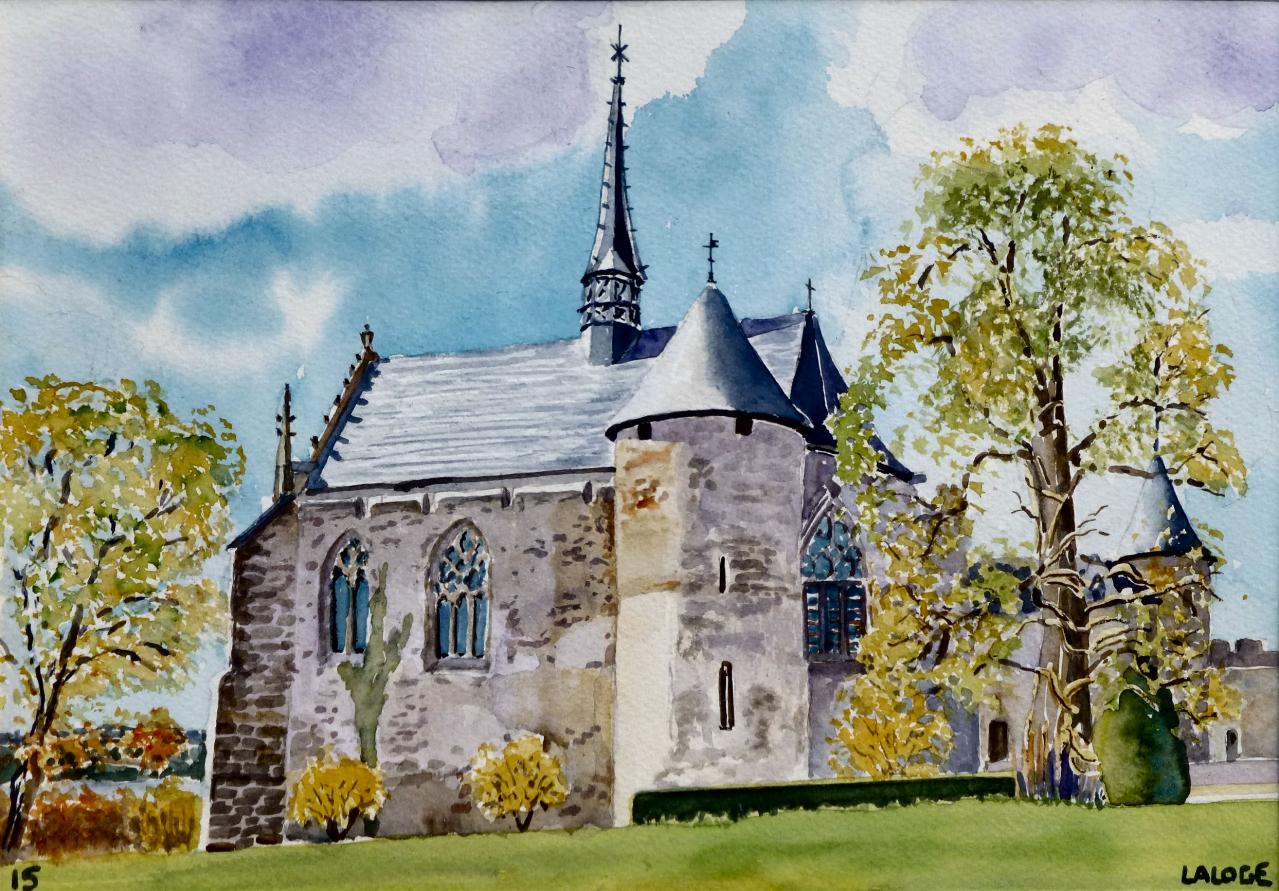 2015-25 - Chapelle du Château de lapalisse - cadre 30x40