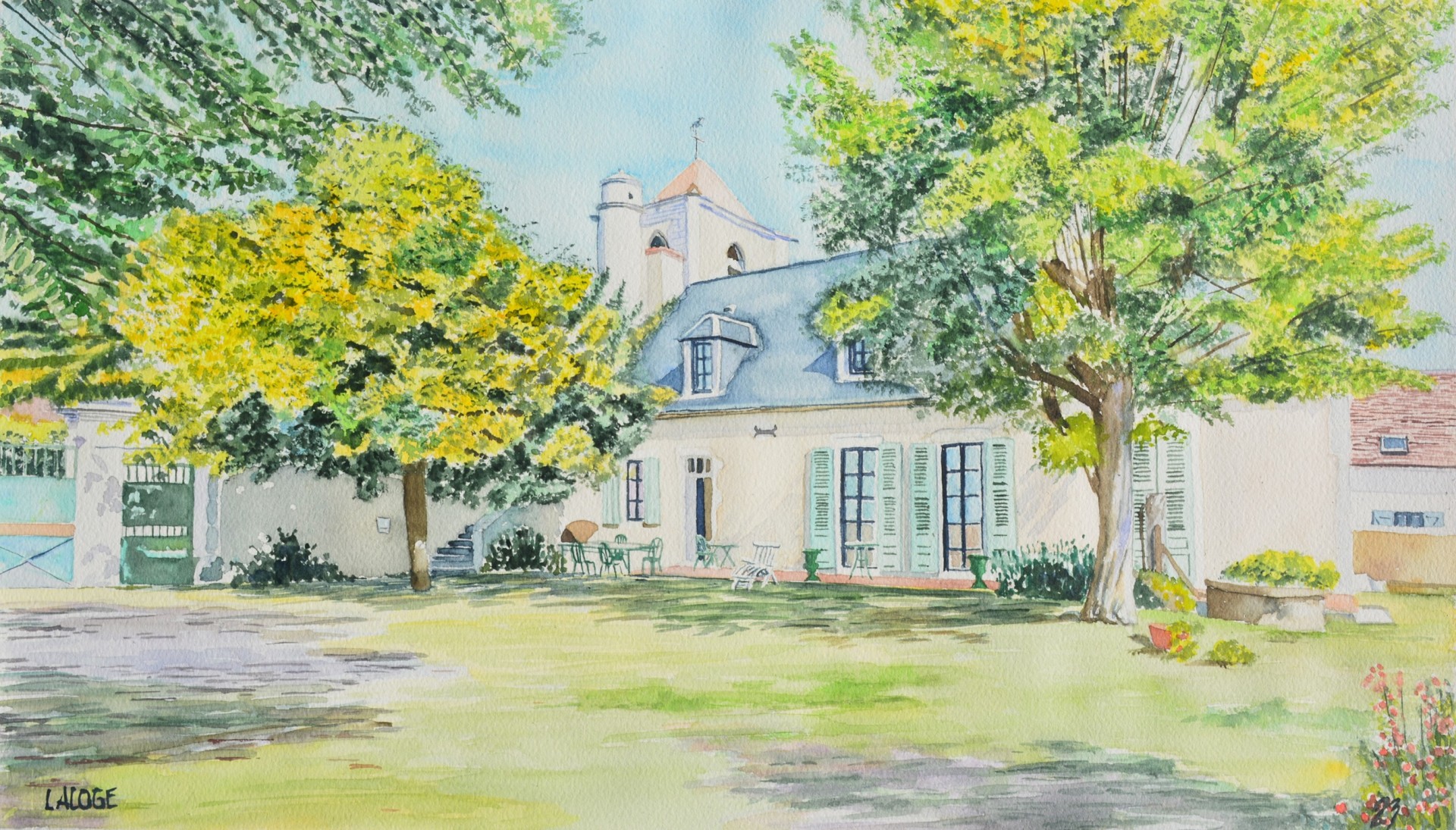 2023-22 - Maison à Lucy sur Yonne - cadre 40x60 Nik