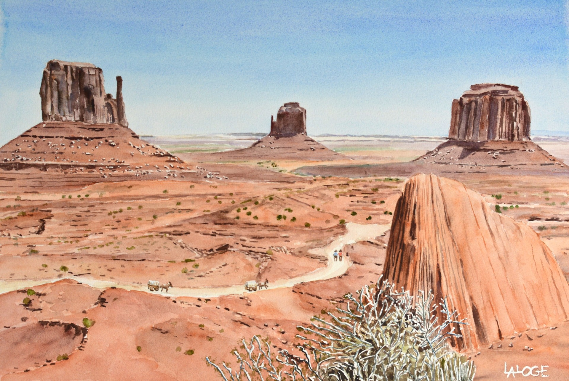 2025-03- Monument Valley  - cadre 60x80