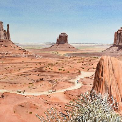 2025-03- Monument Valley  - cadre 60x80