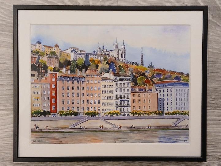 5 reproduction lyon a4 cadre 24x30 r